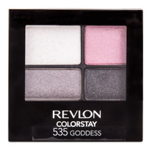 REVLON Colorstay 16 Hour Eye Shadow Quad, Goddess, 0.16 Ounce  - $10.75