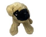 Chosun Salesman Sample Pug Dog Plush Stuffed Animal 7 Inch Brown Tan Pup... - $7.87
