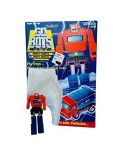 Fly Trap Garbage Go Bots gobots Figure vtg toy robot transformer 1985 Tonka card - £67.26 GBP