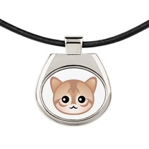 A necklace with a Singapura cat. A new collection with the cute Art-Dog cat - £11.52 GBP