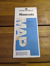 Vintage 1980 Rand McNally Minnesota Brochure Map - £19.45 GBP