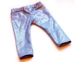 NEW American Girl Doll CORINNE Leggings From Meet Outfit Purple Glitter ... - £14.97 GBP
