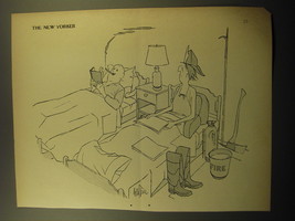 1960 Cartoon by George Price - Fire - $14.99