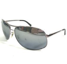 Ray-Ban Sunglasses Frames RB3387 004/82 Shiny Gunmetal Wrap Aviators 64-... - £36.78 GBP