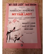 My Fair Lady Vocal Selection Book and Lyrics by Alan J. Lerner Music by ... - $10.88