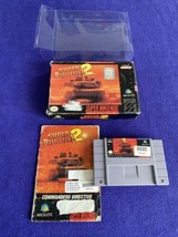 Super Battletank 2 (Super Nintendo, SNES) w/ Box, Manual + Protector - Tested! - £16.55 GBP