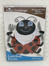 Ladybug Picnic Embroidery Design Collection Anita Goodesign CD DIAMOND CLUB - £15.17 GBP