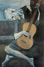 Picasso Poster Old Guitarist - $4.49