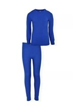 Athletic Works Blue Boys Thermal Underwear Set S (6-7) - £7.82 GBP