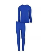 Athletic Works Blue Boys Thermal Underwear Set S (6-7) - £7.81 GBP
