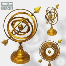 11&quot; Nautical Brass Armillary Antique Style Nautical vintage Brass Armillary gift - £64.54 GBP