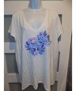 Lilly Pulitzer Resort White Namastay In The Jungle Graphic Etta Top Size... - €59,25 EUR