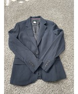 J Crew Womens Blazer Petities Gray Wool Schoolboy Academia Career Size 2P - $31.93 CAD