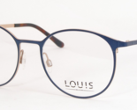 Louis Belgium ISA 1223 Matt Send Blue /Beige UNIQUE EYEGLASSES GLASSES 5... - $217.94