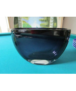 Block Crystal Studio Glass Vases Planter Dark Blue Purple Pick 1 - $169.25 CAD+