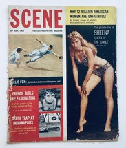 VTG Scene Magazine July 1958 Vol 4 No. 6 Irish McCalla &amp; Nellie Fox No Label - £29.84 GBP