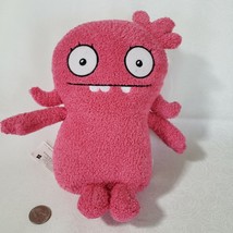 Ugly Dolls Yours Truly Moxy Pink Stuffed Plush Hasbro 9&quot; Glass Pellets Base 2019 - £7.82 GBP
