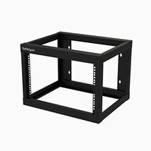 StarTech.com 6U 19&quot; Wall Mount Network Rack 19&quot; Deep 2 Post Open Frame f... - £220.57 GBP+