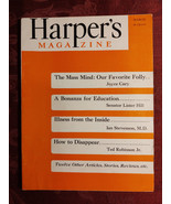 HARPER&#39;s March 1952 JOYCE CARY PETER DRUCKER TRANSISTOR LEONARD ENGEL - £6.77 GBP