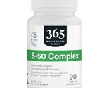 365 by Whole Foods Market, Vitamin B-50 Complex, Vegan, 90 Capsules BB 5/27 - $12.86