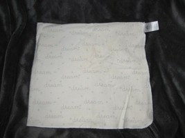 Just Born White Gray Mint Green Aqua Dot Cotton Flannel Dream baby blanket - $26.72