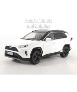 2019 Toyota RAV4 Rav4 Hybrid 1/24 Scale Diecast Model by MiJo - WHITE - $556.91 MXN