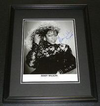 Mary Wilson Signed Framed Vintage 8x10 Photo The Supremes - £79.80 GBP