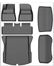 Floor Mats Fit for Tesla Model 3 Highland 2025 2024, TPE All Weather Flo... - $1,479.42 MXN