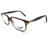 Persol Gafas Monturas 3013-V 908 Transparente Marrón Gris Negro Square 5... - $130.14