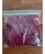 Bag of Assorted Counters/Chips/Tiddlewinks (Mostly Red) - £5.48 GBP