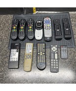 LOT OF 12 Mixed TV  cable box Remote Controls For Parts and Repairs. - £7.83 GBP