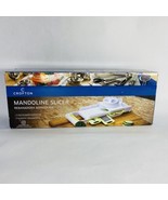 New! Crofton Mandoline Slicer 5 Attachments SS Blades Soft Grip Handle - $19.99