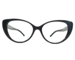 Tiffany &amp; Co. Eyeglasses Frames TF2213 8001 Black Gold Cat Eye 53-16-140 - £154.64 GBP