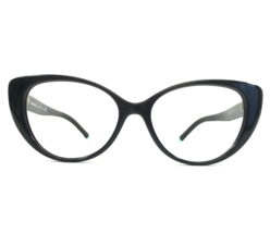Tiffany &amp; Co. Eyeglasses Frames TF2213 8001 Black Gold Cat Eye 53-16-140 - £155.74 GBP