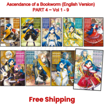 Ascendance of a Bookworm Part 4 (Volume 1-9) Eng Light Novel-Price for 1... - $538.08 MXN
