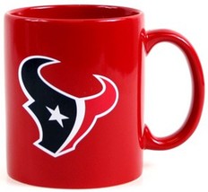 Houston Texans 11oz Red Style Coffee Mug - £10.04 GBP