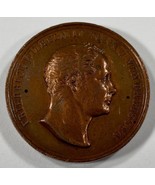 1840 German State Prussia Bronze Medal of Frederick William IV, Marienbu... - $202.38 CAD