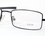 Exte Ex38 495 Gafas Negras Con Montura De Metal 51-17-130mm Italia - $56.43