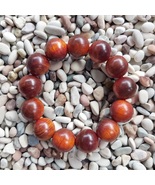 Superb 18 MM Translucent Beads Borneo Agathis Bracelet 13 Beads Raja Kay... - £53.43 GBP