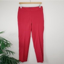 Talbots | Red Heritage Medallion Print Pants, Womens Size 4 - £17.05 GBP