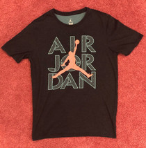 Nike Air Jordan Dri-fit Jumpman Stretch Black Graphite T-shirt Men’s Sz.... - £14.00 GBP