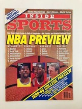 VTG Inside Sports Magazine November 1988 Magic Johnson, Michael Jordan No Label - £7.43 GBP