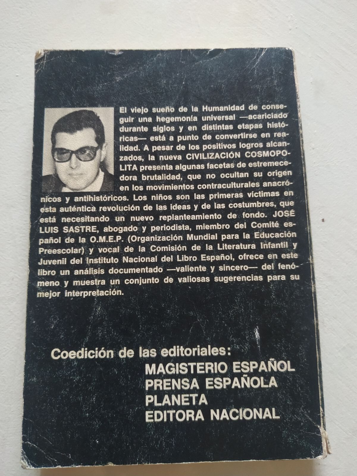 The Civilization Cosmotop-Mix JOSE Luis Tailor Rtve 1976 - Book Spanish Am Item image 2