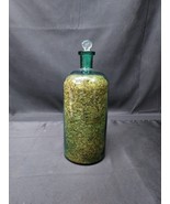 Antique Aqua Green Apothecary Druggist Bottle 12&quot; Tall Late 1800s &amp; Cont... - $49.99