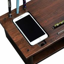 Bamboo Wood Monitor Stand Ergonomic Computer Riser with Storage Organize - $79.75