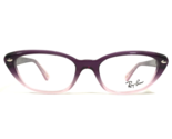 Ray-Ban Eyeglasses Frames RB5242 5071 Purple Pink Fade Clear Cat Eye 51-... - $74.58