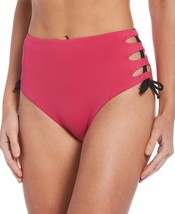 MSRP $48 Nike Lace-Up High-Waist Bikini Bottoms Women&#39;s Pink Size XS - £16.52 GBP