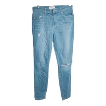 Current/ Elliott Womens Size 6 High Waisted Stiletto Skinny Jeans Light ... - $418.69 MXN