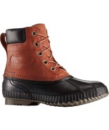 MEN&#39;S SOREL CHEYANNE II PREMIUM IN RUSTIC BROWN WATERPROOF LEATHER, SZ 8... - $89.09
