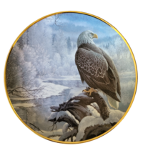 The Hamilton Collection Collector Plate Winter in the Valley by John Pitcher - £15.73 GBP